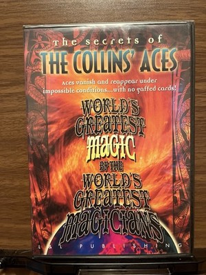 World s Greatest Magic DVD The Collins Ace s Brand New Sealed ￼