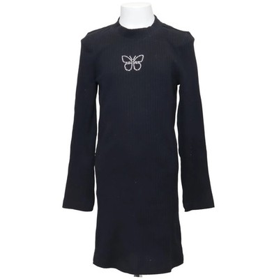 Primark, Kleid, Größe: 134, Schwarz, Baumwolle/Elasthan/Polyester #jpm