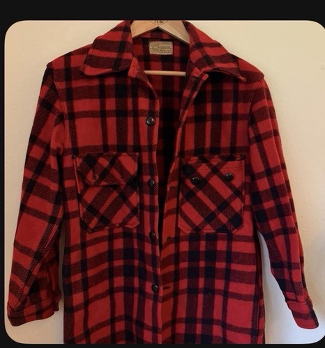 Chippewa, Chippewa Vintage Woolen Heavy Wool Unisex Jacket /Shirt Barn Grandpa s/m