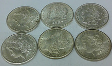 US 6x 1899-O Morgan Dollar AU/BU  **