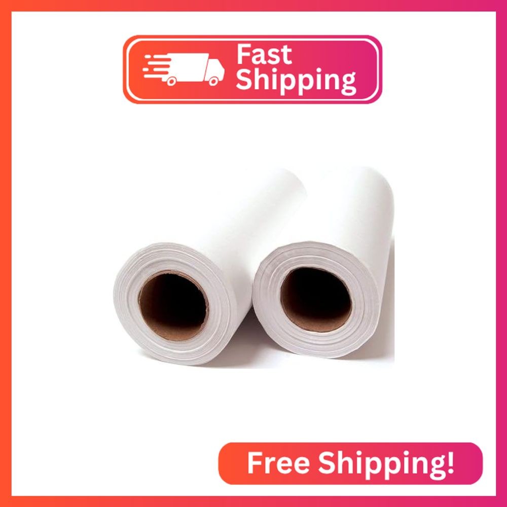 TIDI 618 Avalon Crepe Chiropractic Face Paper Roll, 8.5 in x 125 ft, 25 Count