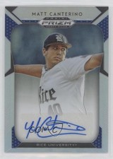 2019 Panini Prizm Draft Picks Auto Matt Canterino #42 Auto 1y0