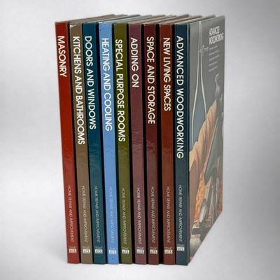 Time Life Home Repair Improvement 9 Book Lot DIY Masonry Kitchen HVAC