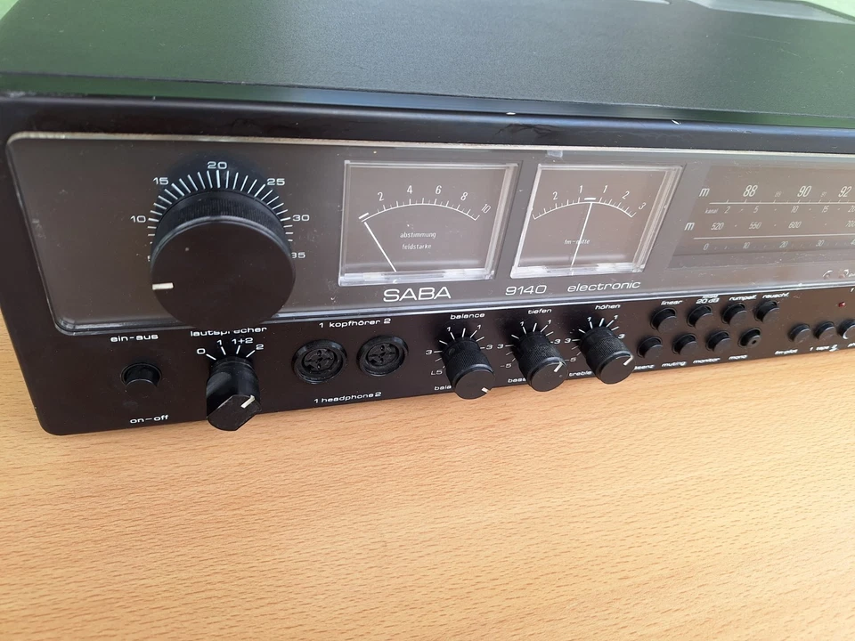 SABA 9140 electronic Receiver / Verstärker Stereo Receiver Verstärker Tuner - Bild 4 von 4