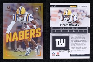 2024 Panini Luminance Rookies Gold /299 Malik Nabers #109 Rookie RC
