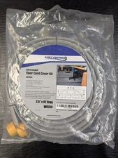 Kable Kontrol Cord Cover - 2.5" X 15'. Gray - New!! 