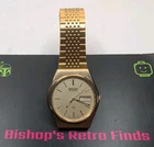 Vintage Seiko SQ 8123-7040 Day/Date Dial Mens Watch  34mm New Battery