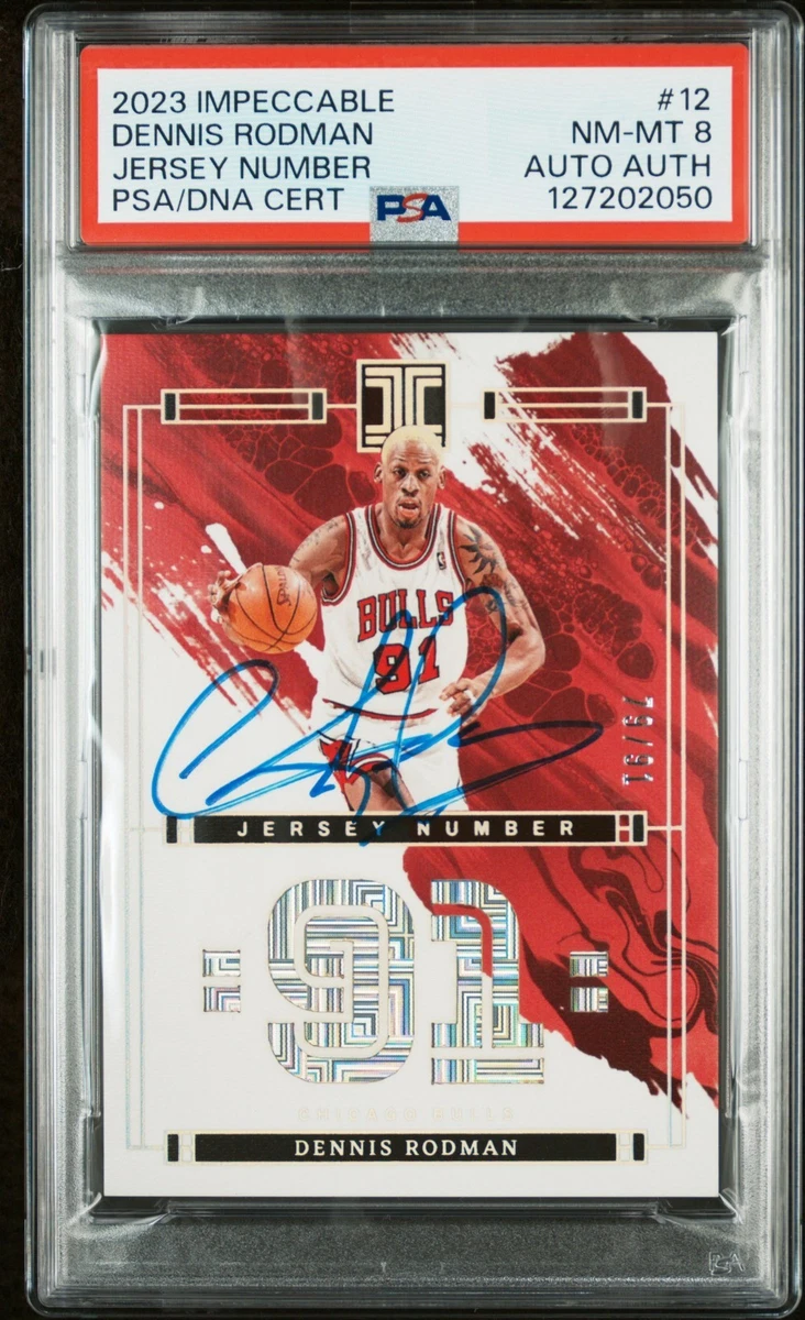 Panini Dennis Rodman Basketball Sports Trading Cards & Accessories