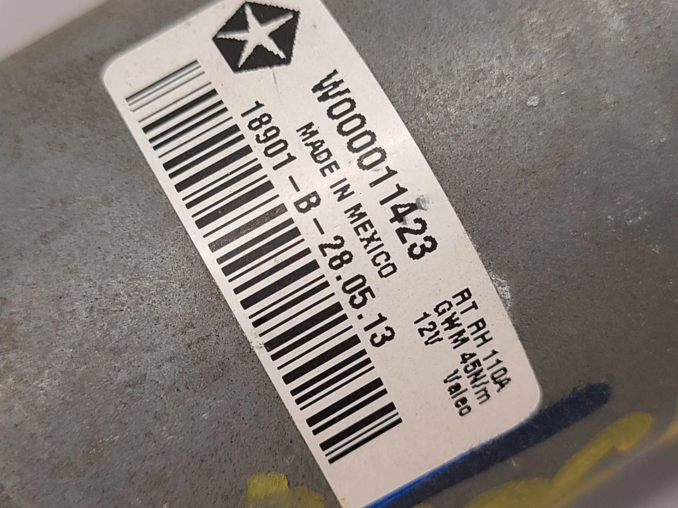 2009-2014 VOLKSWAGEN ROUTAN Windshield Wiper Motor 7B0955119        - Image 3 of 4