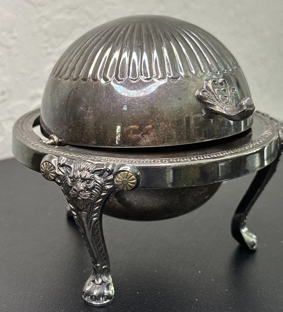 Lion Antique US Silver-Plated Butter Dishes for sale | eBay
