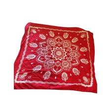 Red Bandana Scarf