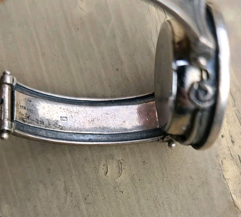 Silpada Sterling 925 Solid Silver Watch Israel Ma… - image 7