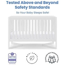 Children Tribeca 4-in-1 Baby Convertible Crib, GRAY Delta