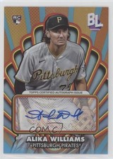 2024 Topps Big League Opening Act Alika Williams #OAA-AW Auto 18pd