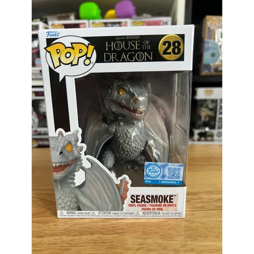 IN HAND EXCLUSIVE Seasmoke House of the Dragon Funko Pop #28 Game Thrones HBO TV