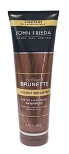JOHN FRIEDA • Brilliant BRUNETTE Subtle LIGHTENING SHAMPOO ~ Full Size 8.3 fl oz