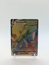 Pokemon🔥DURALUDON VMAX 219/203🔥GOLD FOIL Collectible🔥Rainbow🔥Evolving Skies