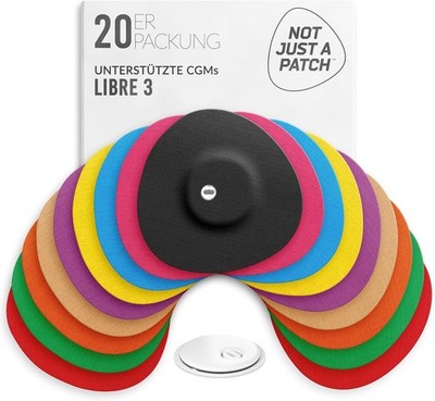 Not Just A Patch Freestyle Libre 3 Plus Sensor Pflaster (20er Pack) -