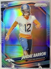 2025 Panini Prizm Jahdae Barron Silver Prizm RC #350 Denver Broncos