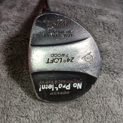Rare Dunlop No Problem! Utility 24° 7-Wood 7W Magnitude Graphite