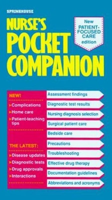Nurse's Pocket Companion Springhouse Publishing Company Staff