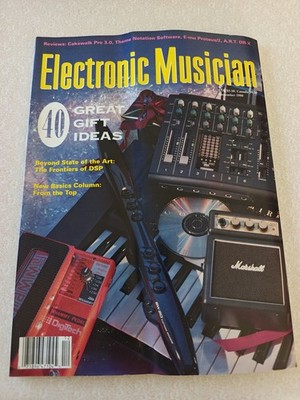 ELECTRONIC MUSICIAN DEC 1990 DSP FRONTIERS/E-MU PROTEUS 2/ART DR-X FX
