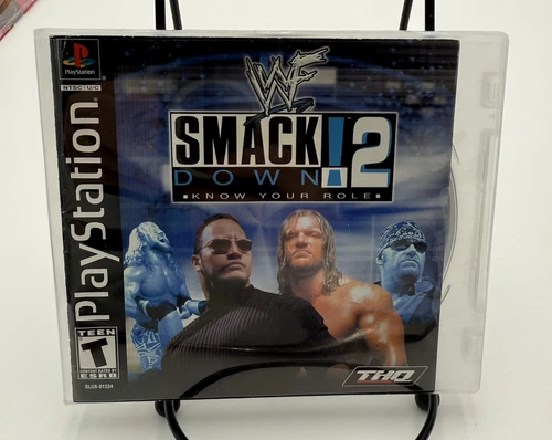 WWF SmackDown 2: Know Your Role - Sony PlayStation 1 - Game And Manual Only