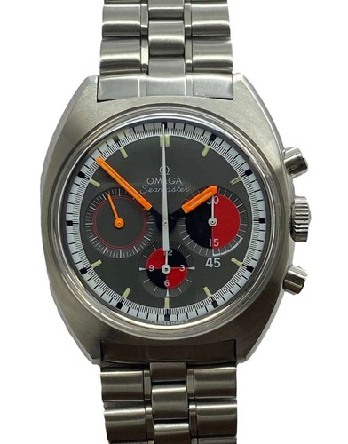 Omega Seamaster Soccer Chronograph 145.019 Grey Dial Hand Wind...