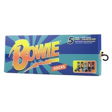 David Bowie Socks 5 Pack In Gift Box Size One Size
