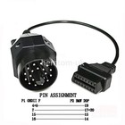 OBD2 Cable Diagnostic Adapter Plug 20Pin OBD1 to 16Pin BMW E46 E39 E38 E36 E30