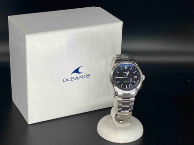 CASIO OCEANUS 0CW-S100 Used Watch Radio solar With box