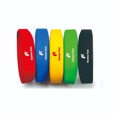 125Khz RFID Wristband ID Silicone EM4100 Proximity bracelet - 100pack