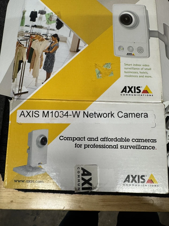Беспроводная сетевая камера AXIS Communications M1034-W P/N # 0522-004 - новая запечатанная - Изображение 4 из 4