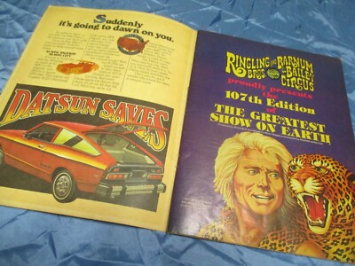Ringling and Barnum  & Bailey Circus Bros. ,107th Edition 1977 , Zirkus , Kult