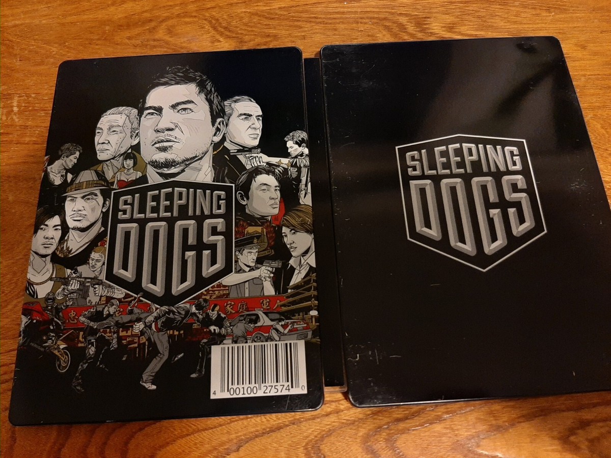 RARE* SLEEPING DOGS STEELBOOK G1 SIZE PS3 XBOX 360 *FUTURE SHOP
