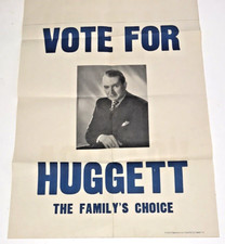 Vote For Huggett Movie Film Prop Poster Jack Warner 1949 | eBay Europe (Buy It Now)