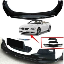 Add-on For BMW 645ci 650i E63 2004-2009 Front Lower Bumper Lip Spoiler Body Kit