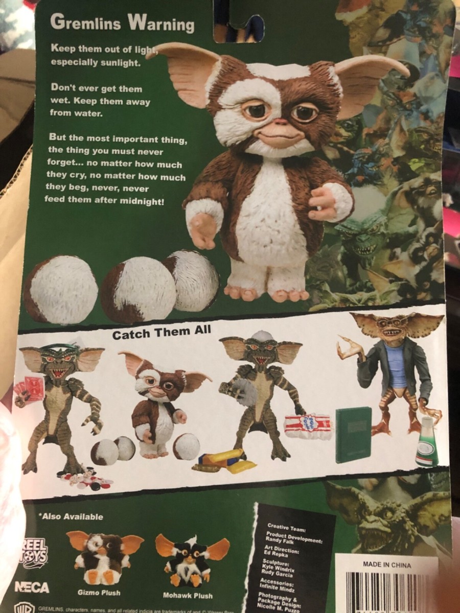 MNT and Sealed Reel Toys NECA Gremlins Action Figure: Gizmo with