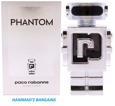 PHANTOM BY PACO RABANNE EDT 3.4 OZ / 100 ML FOR MEN (NIB) SEALED