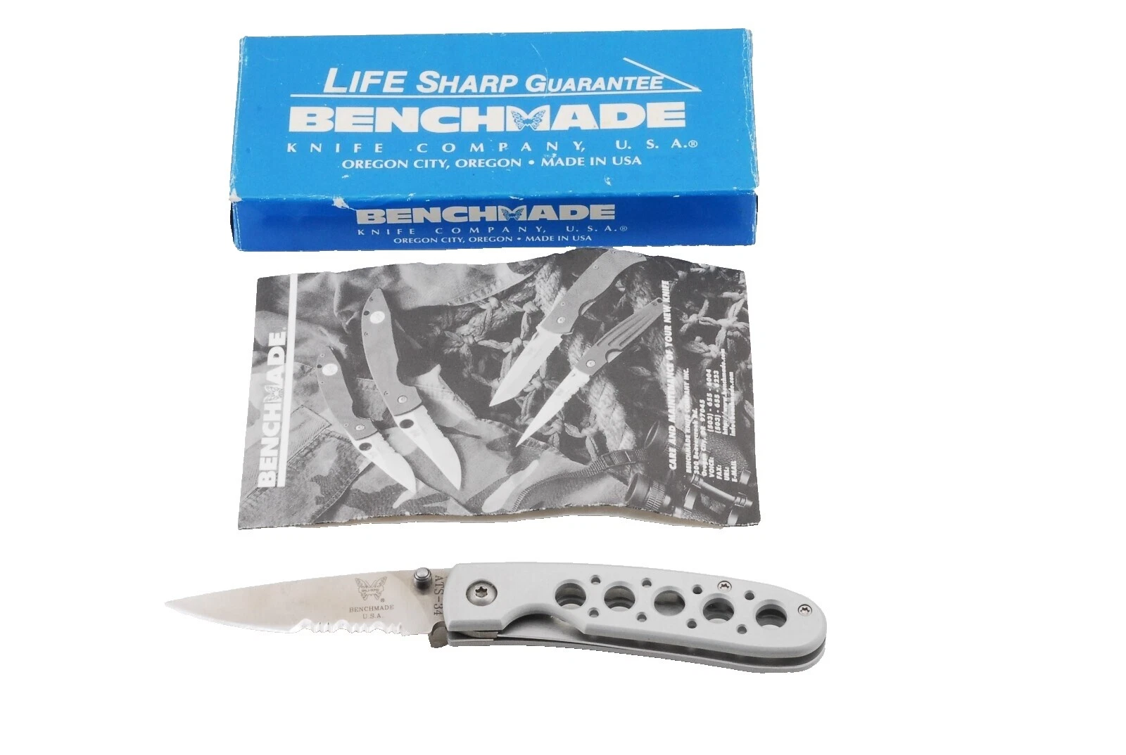 Original Collectible Folding Knives Benchmade Aluminum Handle