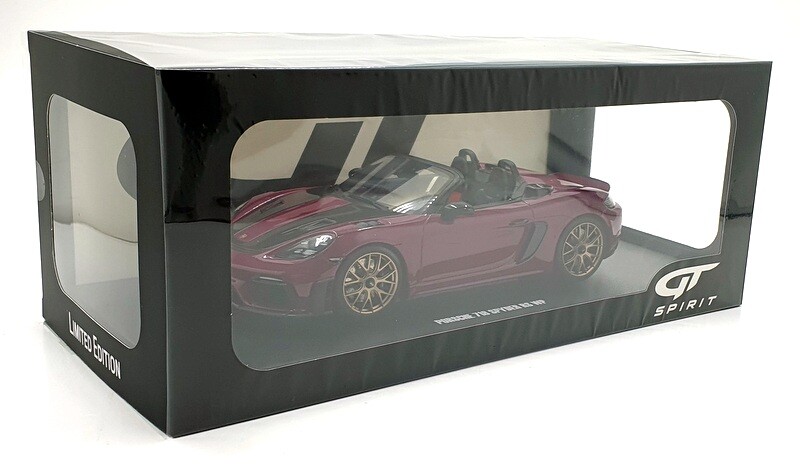 自動車 1/18GT Spirit for GT2RS Resin Car Model GT Spirit 1/18 Scale Resin GT486 - Porsche 718 Spyder RS WP