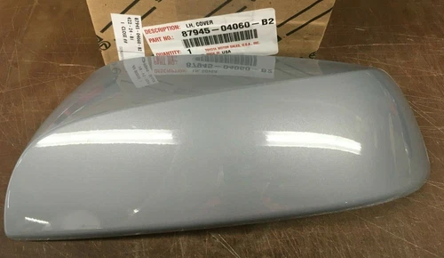 OEM TOYOTA TACOMA OUTER MIRROR COVER DRIVER SIDE CEMENT GRAY FITS SELECT 2018-23