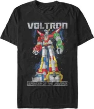 Retro Defender Voltron Men and Women T-Shirt Size S-5XL Fans Gift