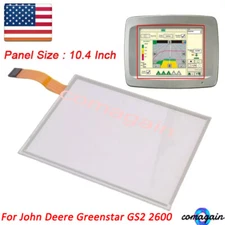 10.4" For John Deere Greenstar GS2 2600 Resistive Touch Screen Digitizer 8-Pins