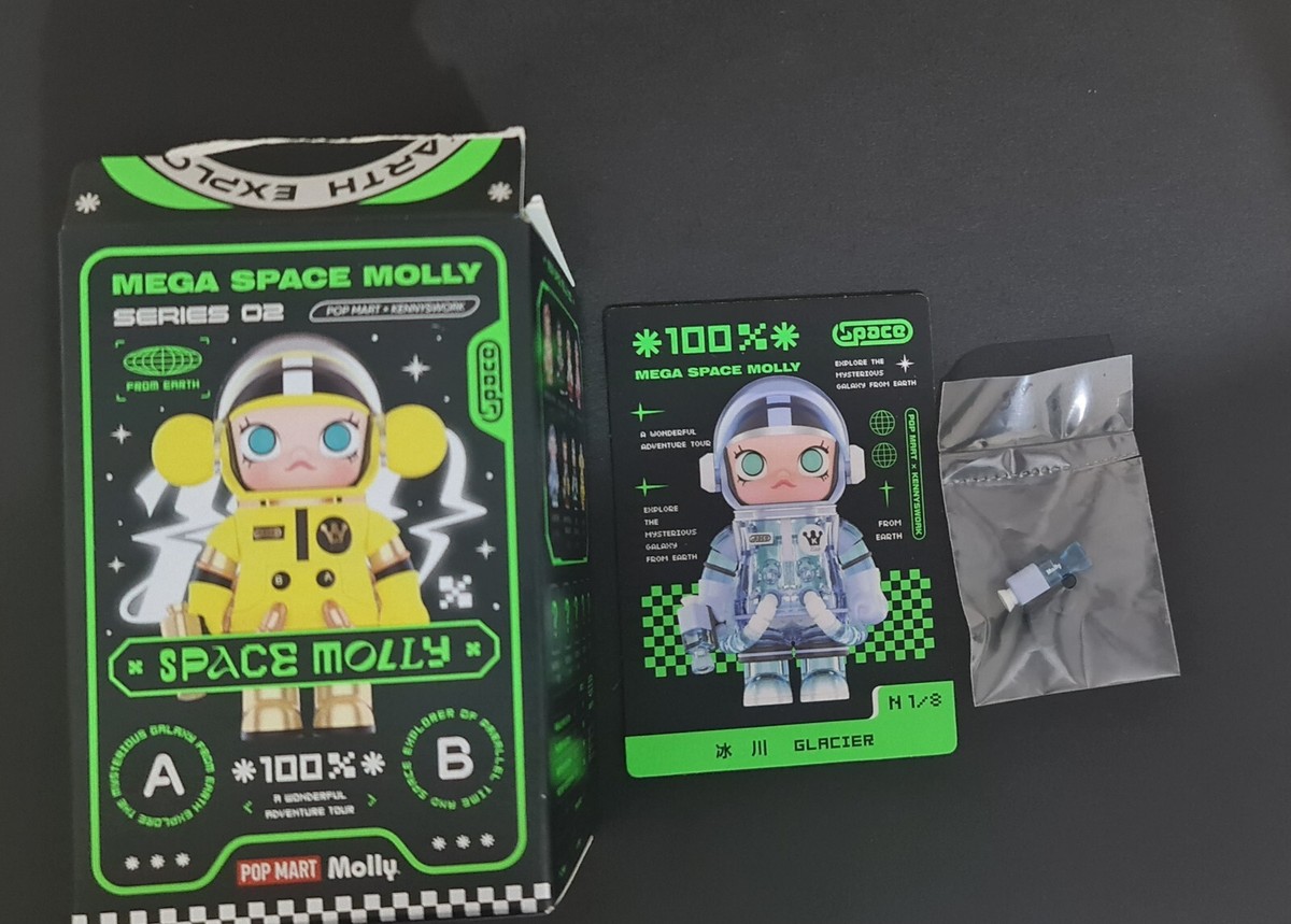 POP MART MEGA SPACE MOLLY 100% Series 2 ~ GLACIER *BRAND NEW* | eBay