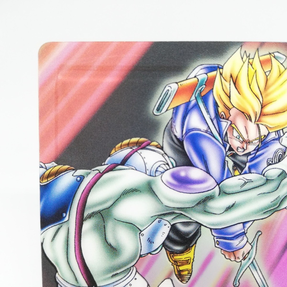 307 Trunks VS Frieza plastic card MORINAGA BANDAI Japan ANIME JUMP