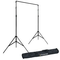 Polaroid Pro Studio Telescopic Background Stand Backdrop Support System Includes Polaroid Pro Studio Telescopic Background Stand Backdrop Support System Includes