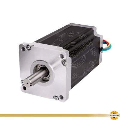 EU SHIP 1PC  Nema42Schrittmotor 30N=4200OZ-IN 8AΦ19mm DUAL SHAFT CNC