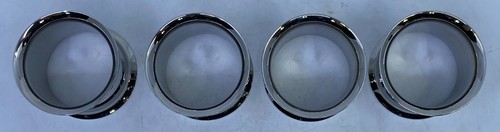 Skagen Denmark Menu Danish Steelhouse Napkin Rings Set of 4 NEW OPEN BOX - Picture 4 of 8