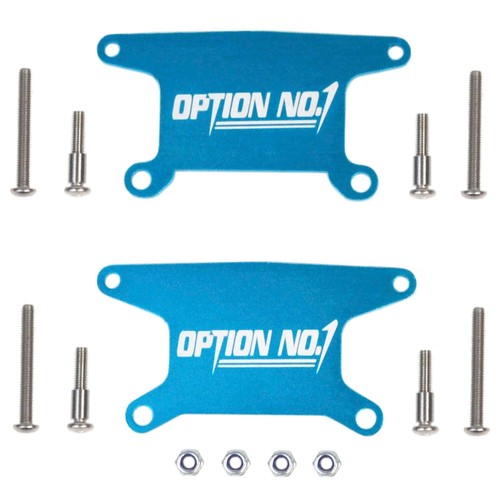 Adaptateurs De Moyeu En Aluminium 12mm HEX Pour Tamiya WR-02 Wild Willy/Jimny - RC 1/10